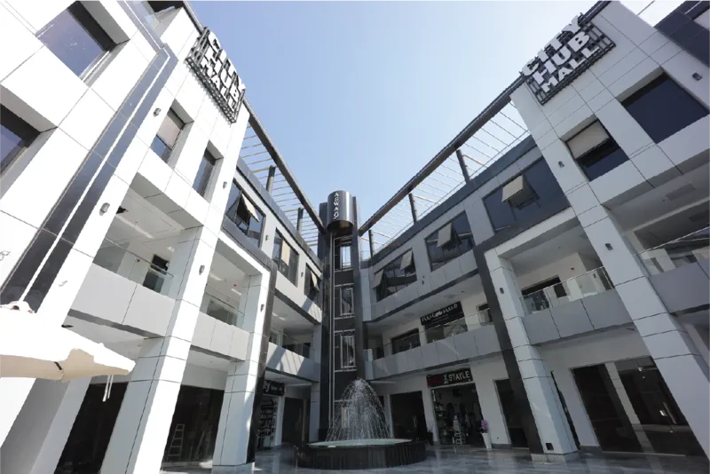 Brand storefront with high-visibility frontage